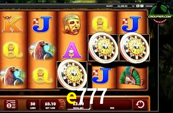 Interface do App e777